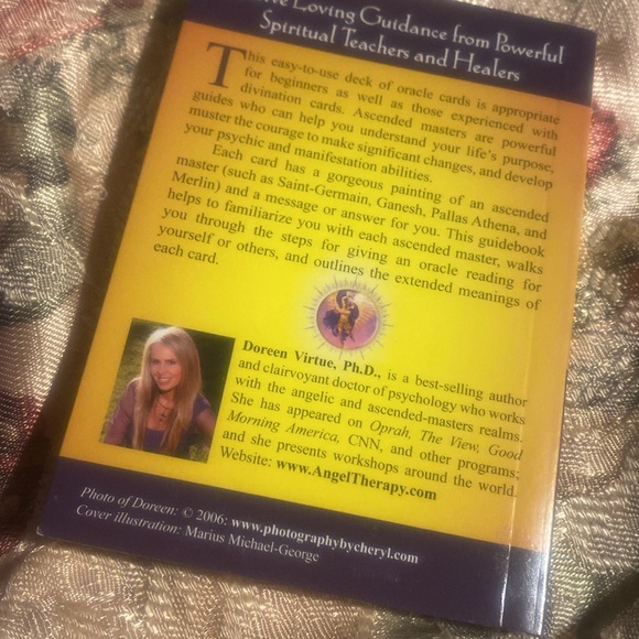 DOREEN VIRTUE Ascended Masters Oracle Cards 44 card deck. Out of Print. - Picture 7 of 15